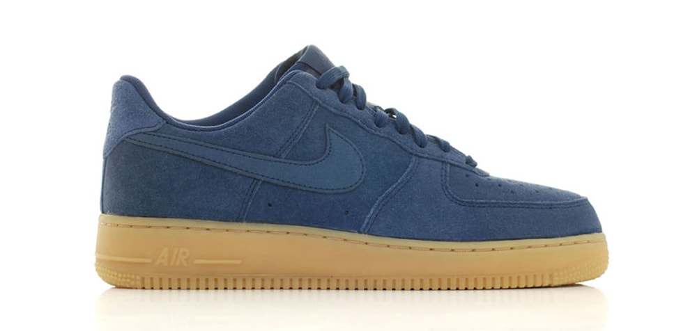 NIKE AIR FORCE 1 "Navy Suede Gum Sole"入荷☆
