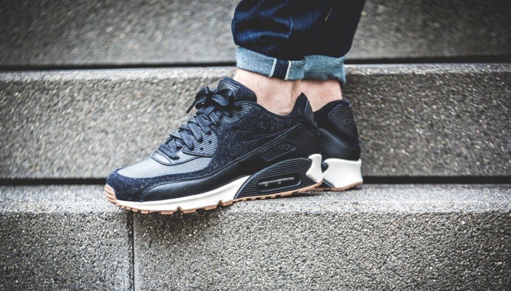 【海外カラー】NIKE AIR MAX 90 PRM "Black"入荷☆